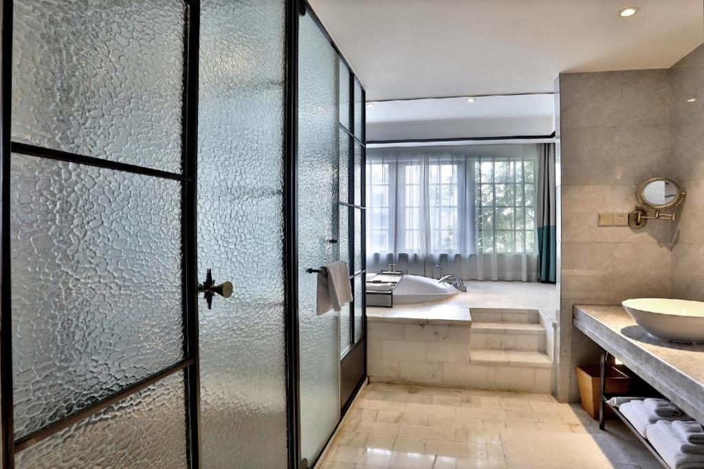 Hangzhou Cosy Park Hotel Exterior foto